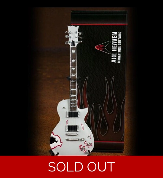 Axe Heaven James Hetfield Truckster Miniature Guitar